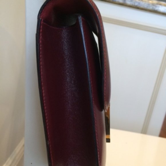 Hermes Constance Bag - burgundy/bordeaux color - Picture 9 of 13